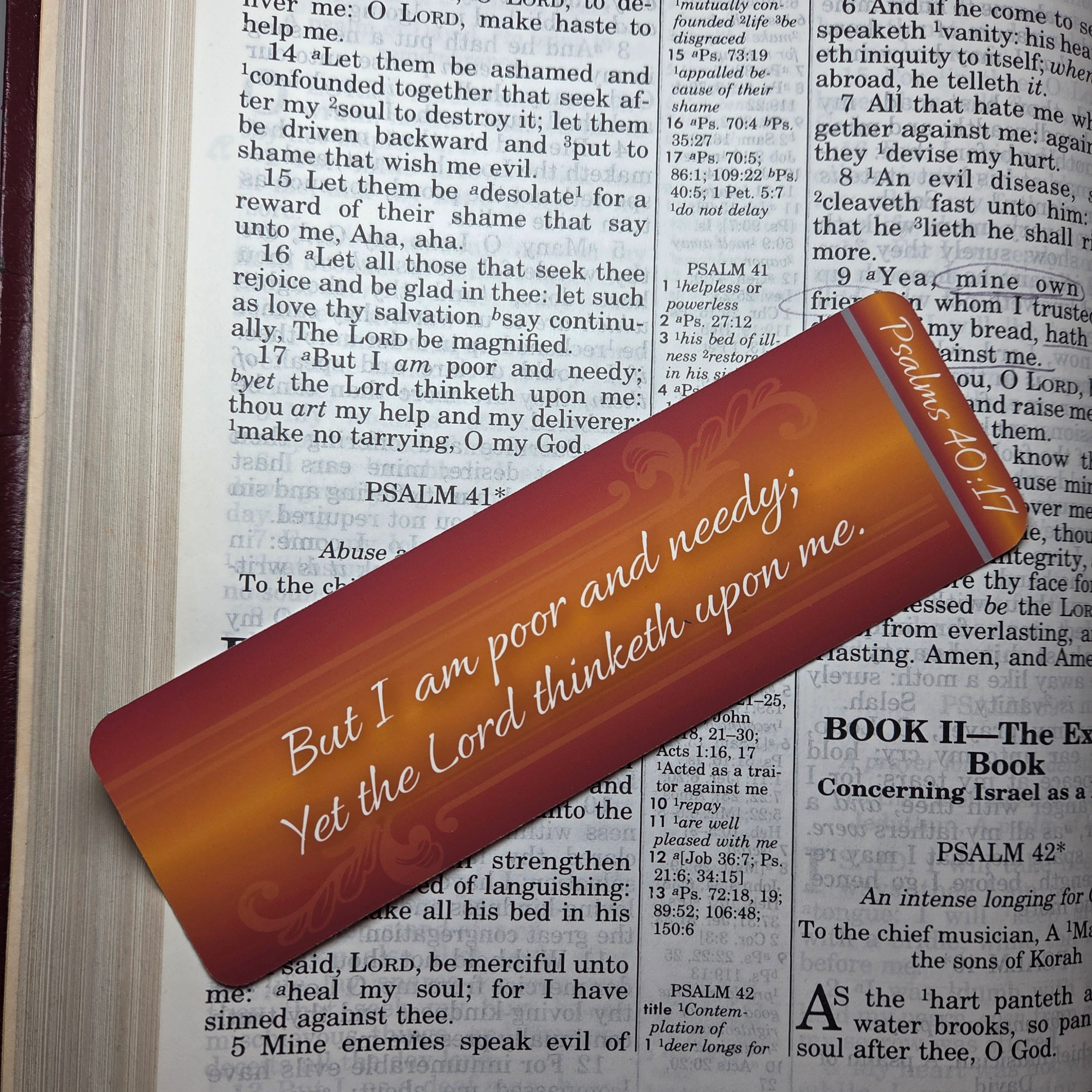 Bookmarks - Set of 3 - Psalms