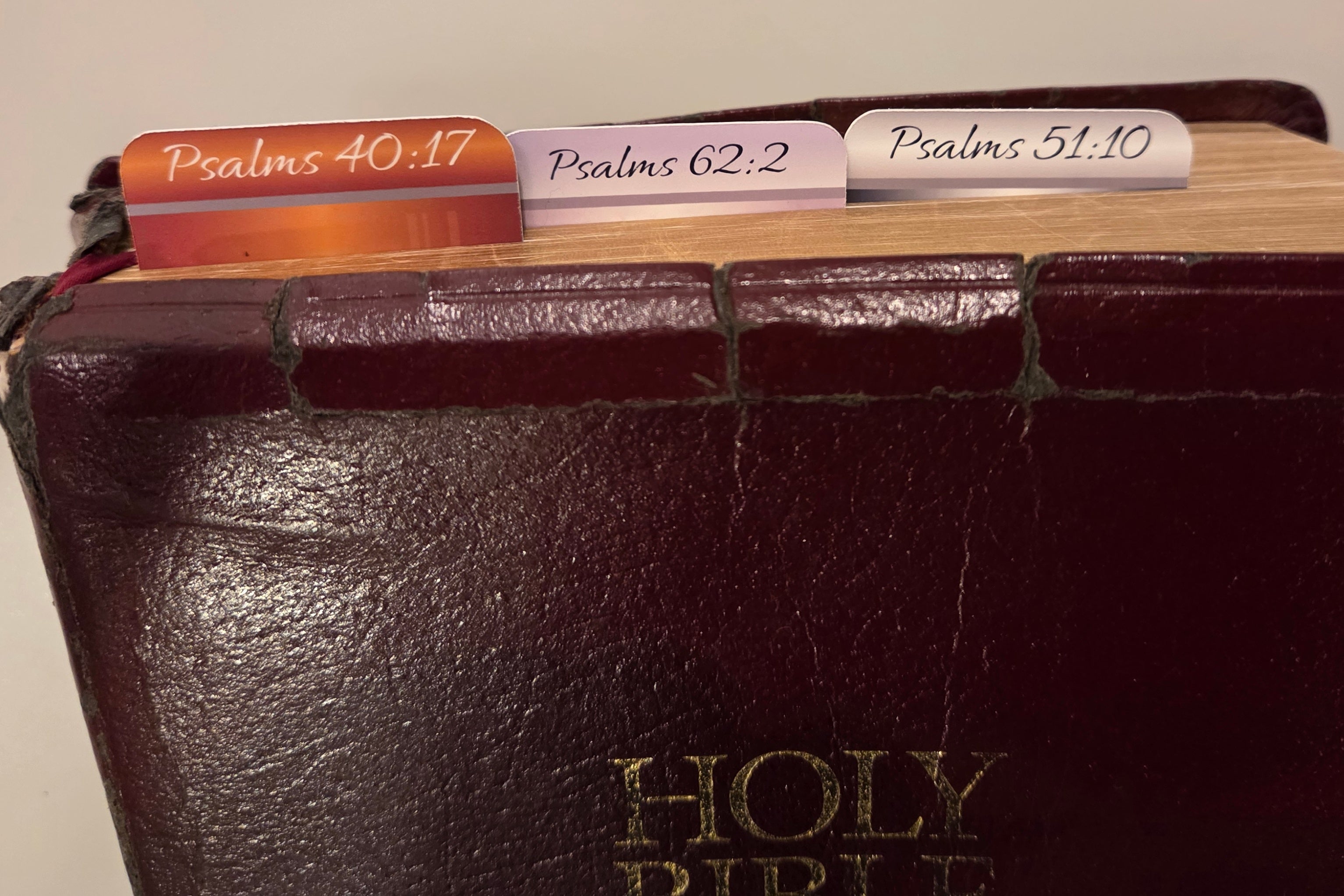 Bookmarks - Set of 3 - Psalms