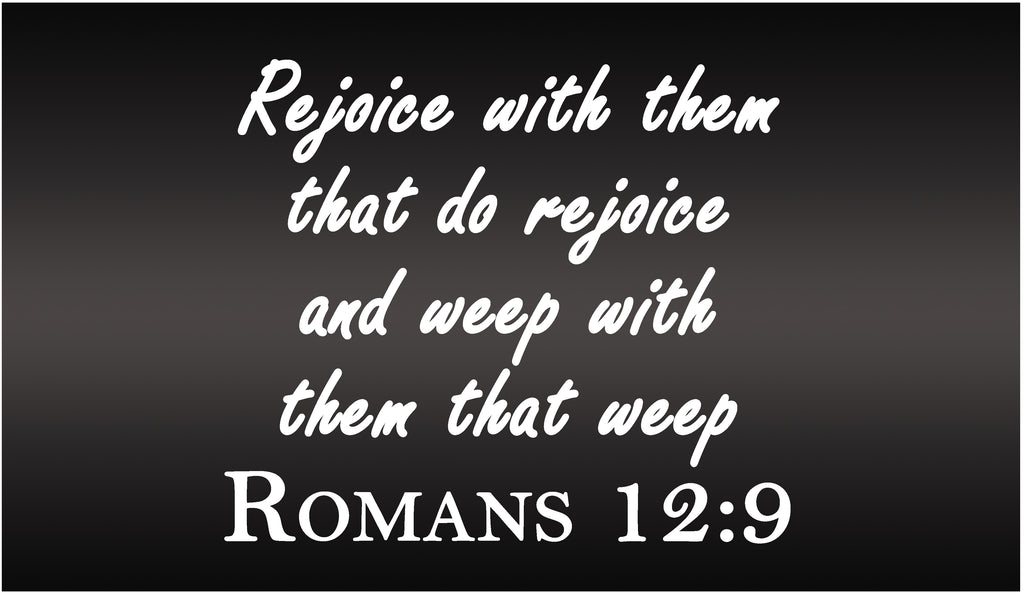 Romans 12:15 Long Sleeve Shirt