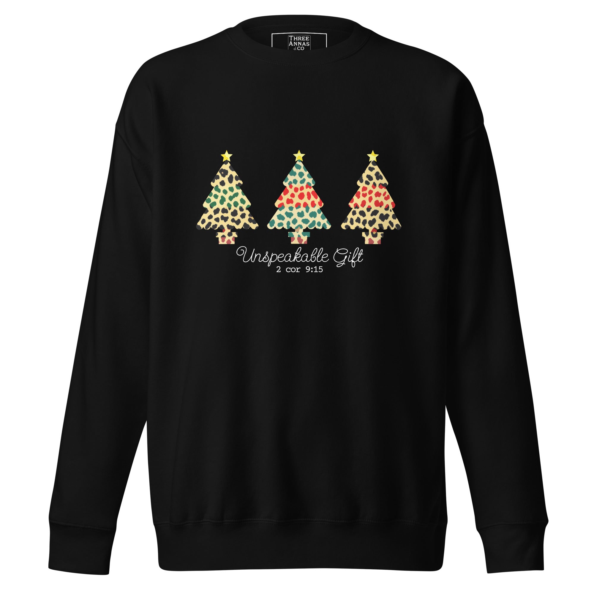 Unspeakable Gift Women's Christmas Sweatshirt 2 Cor. 9:15