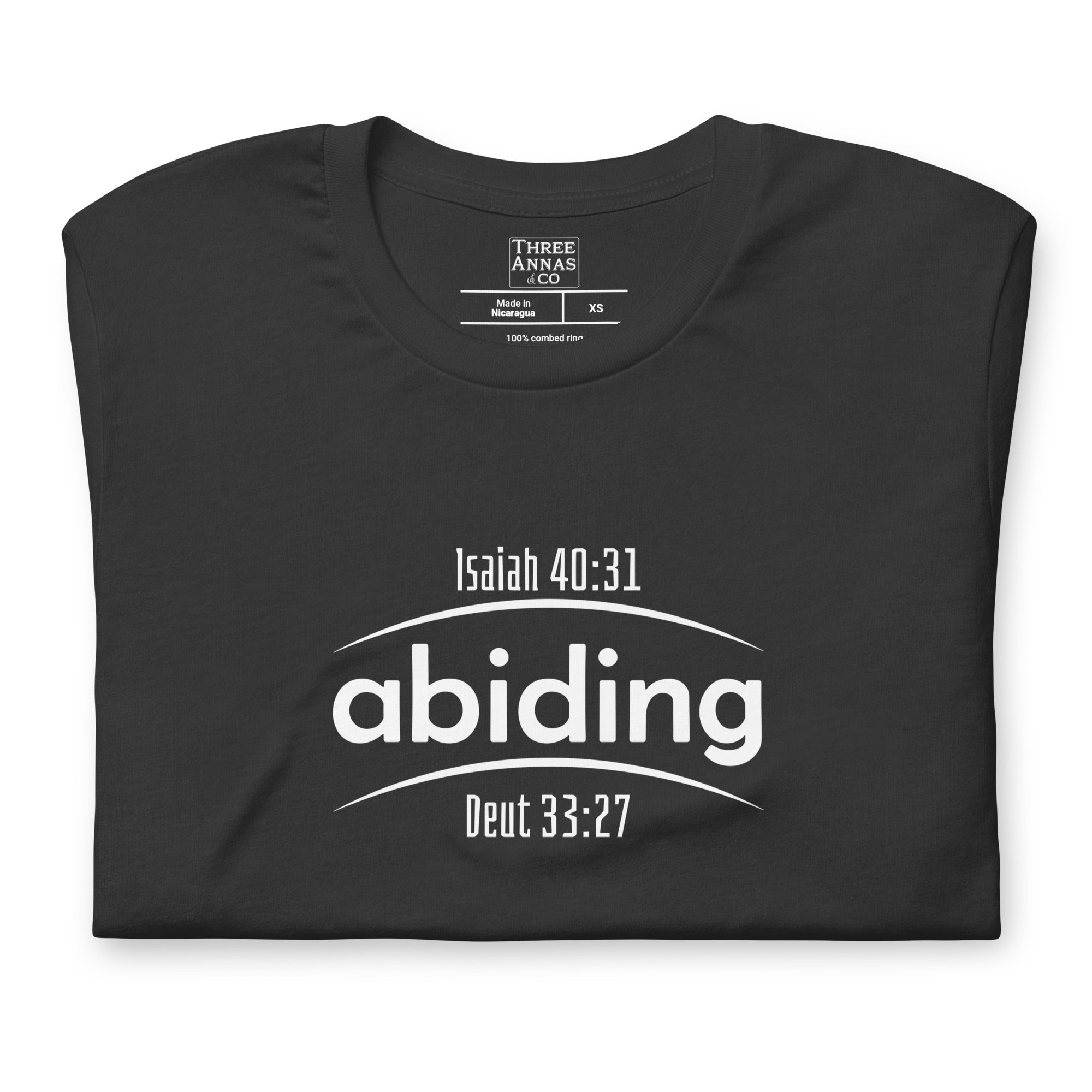 Abiding - Deut. 33:27 and Isiah 40:31