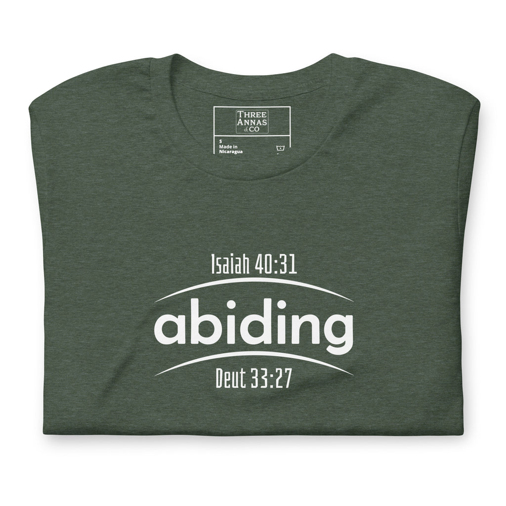 Abiding - Deut. 33:27 and Isiah 40:31